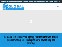 Tablet Screenshot of ig-global.com